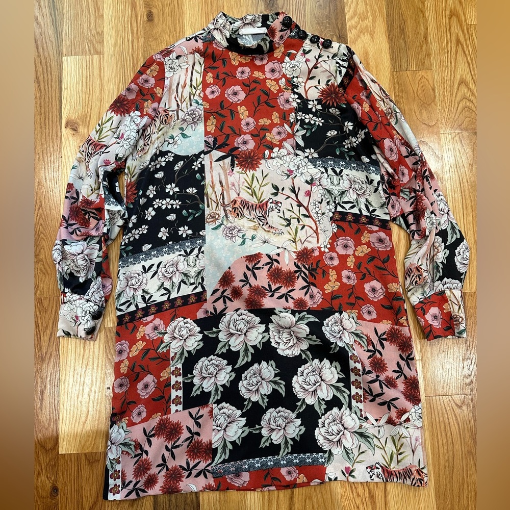 Mango | Floral / Printed Mini Dress